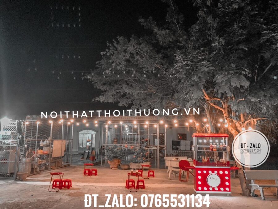 xe bán trà sữa hót