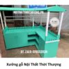 Mẫu quầy trà sữa đẹp trà chanh, sinh tố HCM