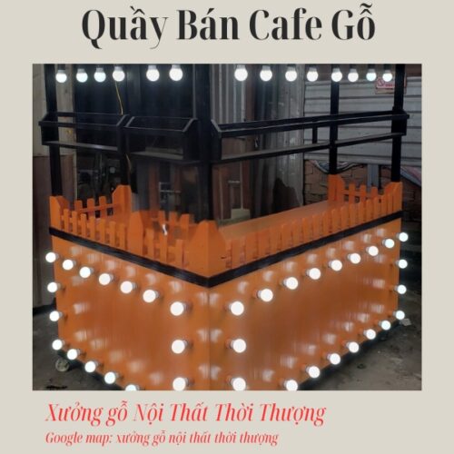 quầy bán cà phê đẹp