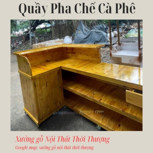 quầy pha chế cà phê