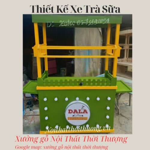 thiet ke xe tra sua