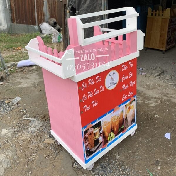 Xe bán cà phê lưu động tại Bình Thuận