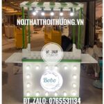 Xe gỗ bán trà chanh HCM
