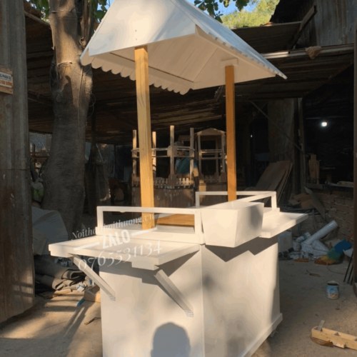 Tủ bán cà phê bằn gỗ giá rẻ