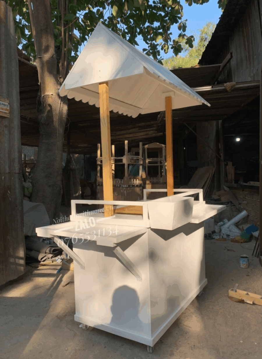 Tủ bán cà phê bằn gỗ giá rẻ
