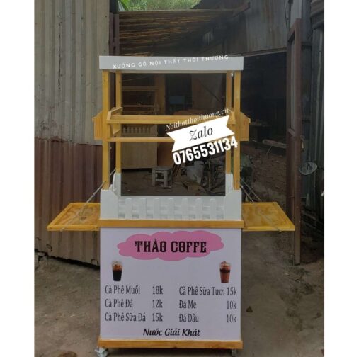 Xe cafe take away đẹp có decal Thủ Dầu Một, Dầu Tiếng, Bình DƯơng, Thủ Đức,HCM