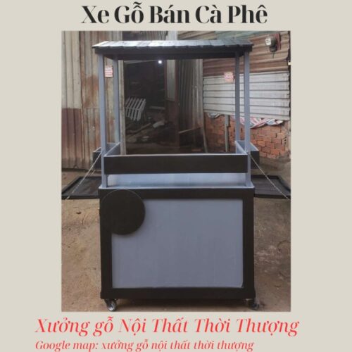 xe gỗ bán nước