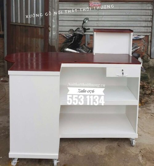Quầy pha chế trà sữa đẹp DĨ An, Bình Dương