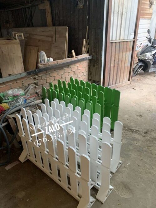 hàng rào gỗ