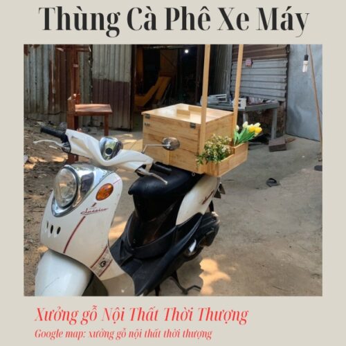 thùng cà phe xe máy giá rẻ