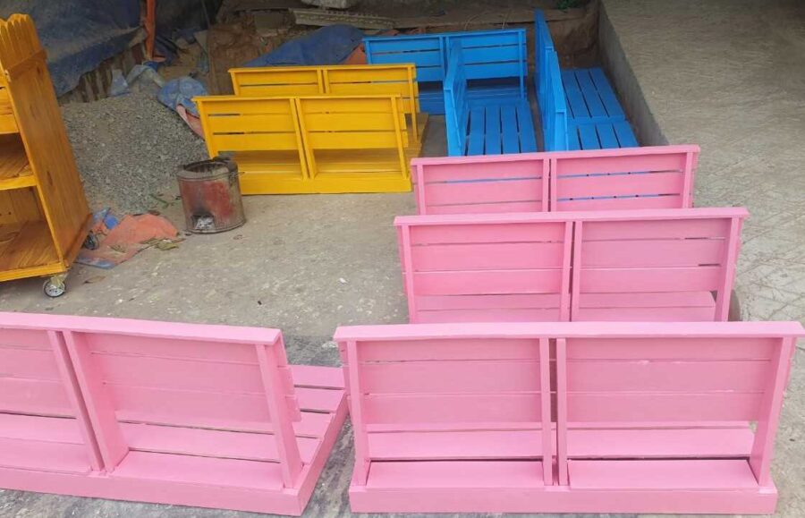 Ghế bệt gỗ