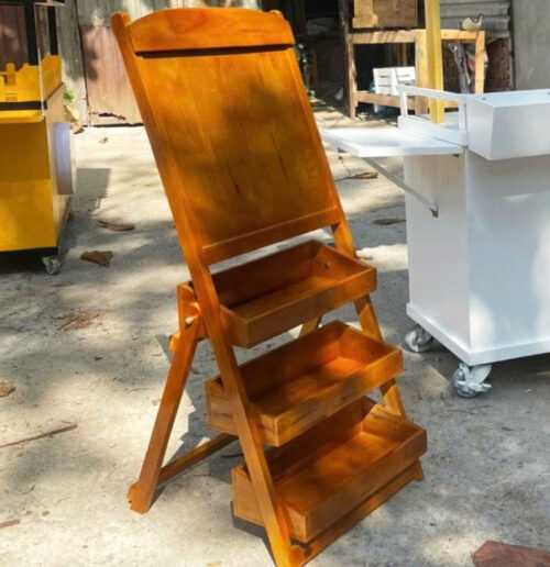 Bảng Menu Đứng Bằng Gỗ Cho Quán Giá Rẻ