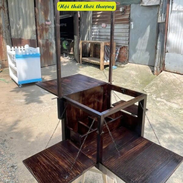 thùng cafe trên xe máy