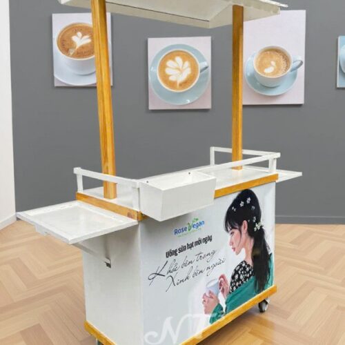 Xe trà sữa đẹp giá rẻ độc đáo