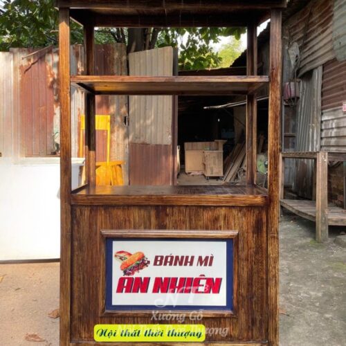xe bán banh mi