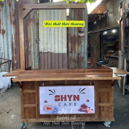 xe cafe nước giải khát